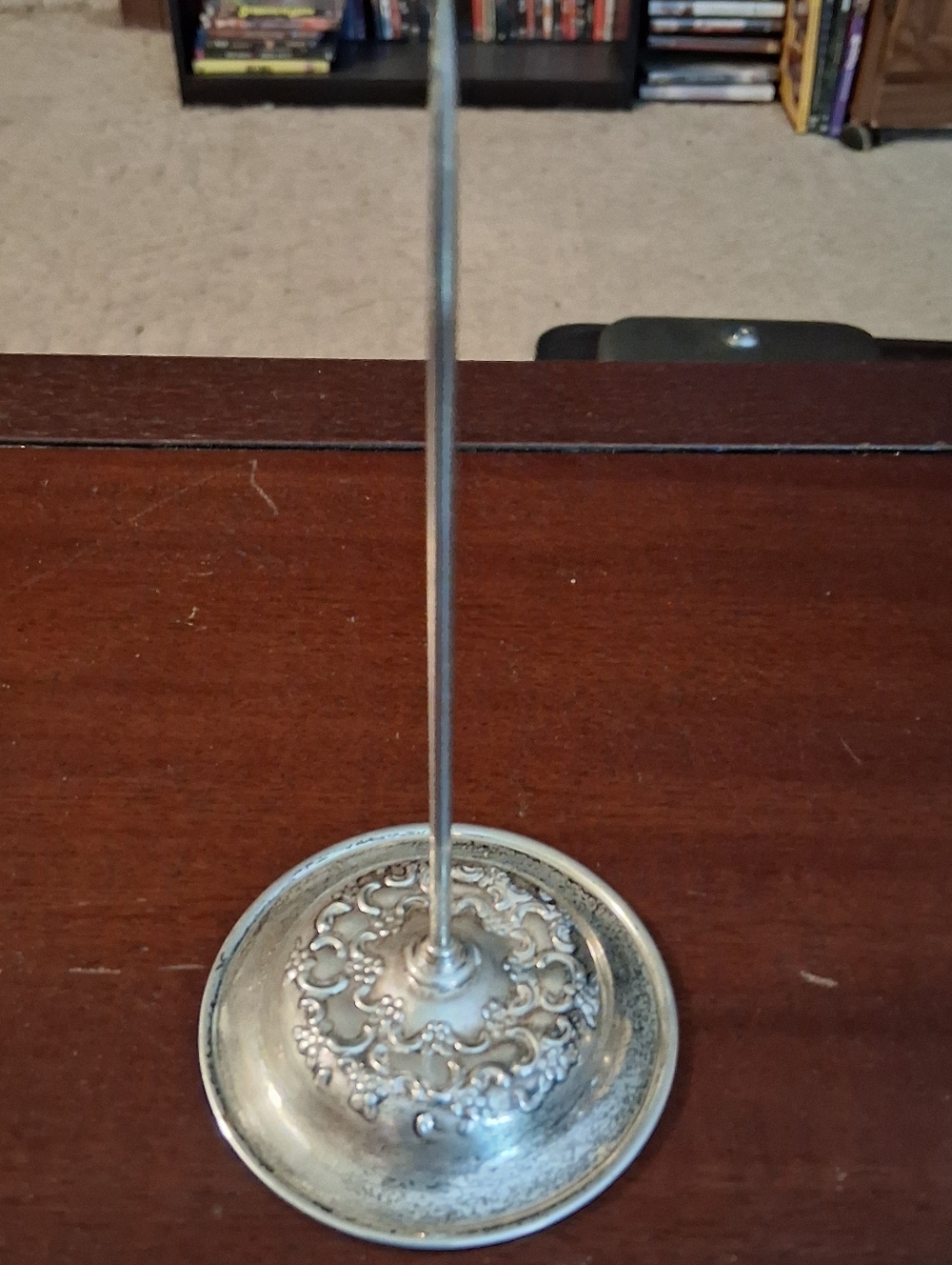 STIEFF Vintage REPOUSSE BILL SPIKE in Sterling Silver